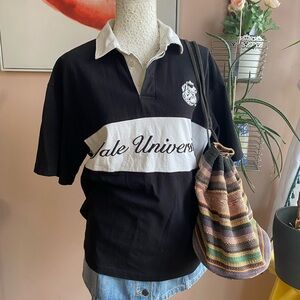 H&M Black and White Polo Shirt